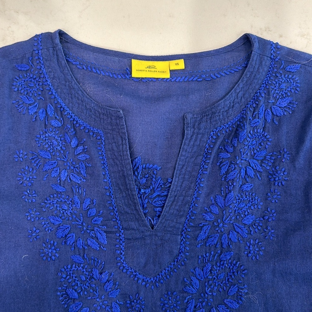 Roberta Roller Rabbit XS Blouse - Picture 2 of 6